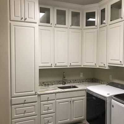 Custom Laundry/Mud Room Cabinets