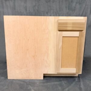 Blind Base Left Left Blind Corner Base Cabinet Front View - Furniture N Cabinets