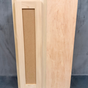 Blind Wall Right - Right Blind Corner Single Door Upper Cabinet - Front View - Furniture N Cabinets