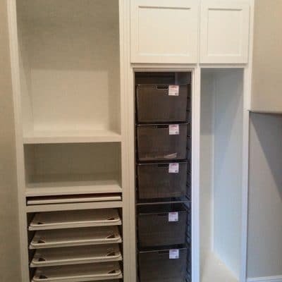 Custom Laundry/Mud Room Cabinets